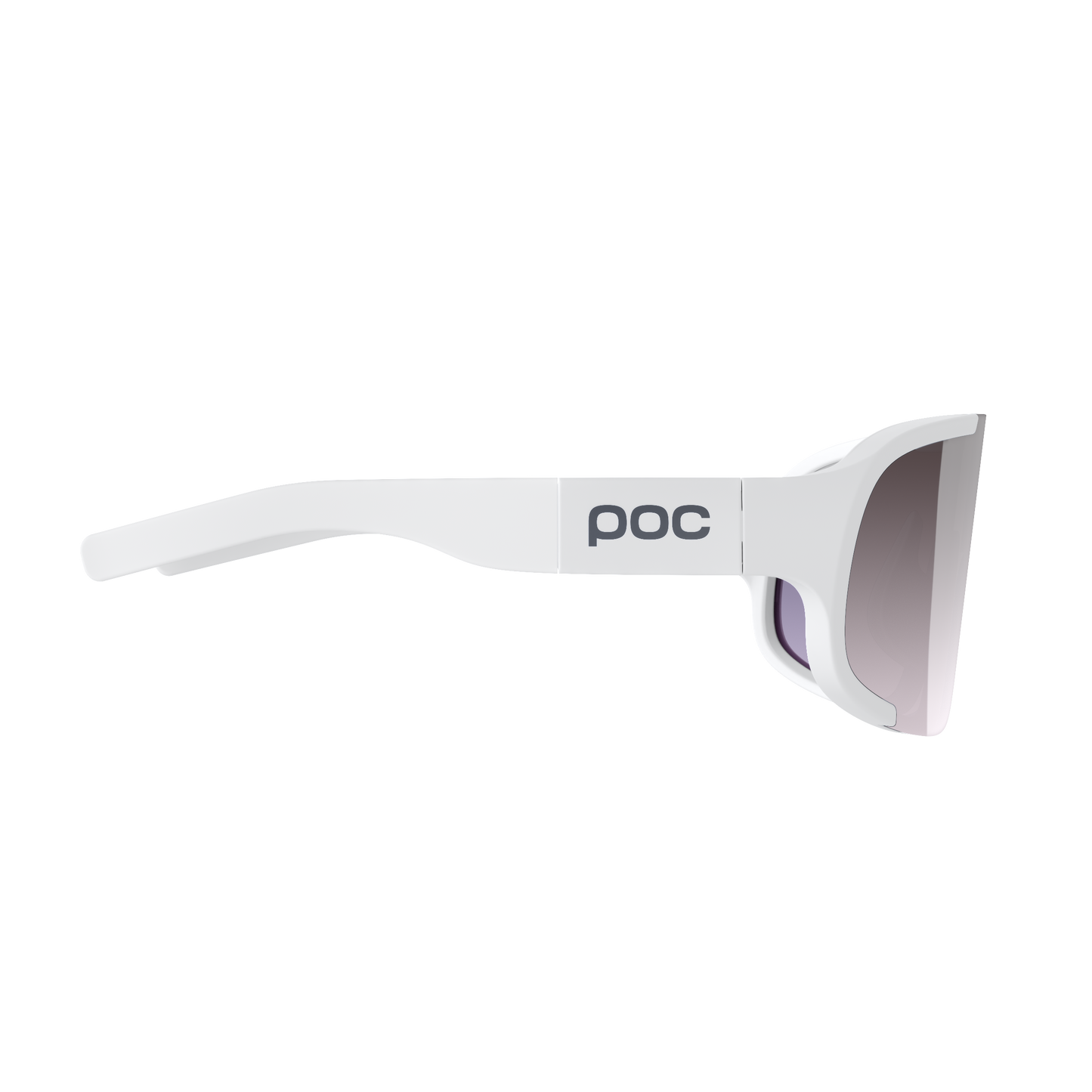 Lunettes POC ASPIRE Blanc Verre Clarity Road Sunny Silver