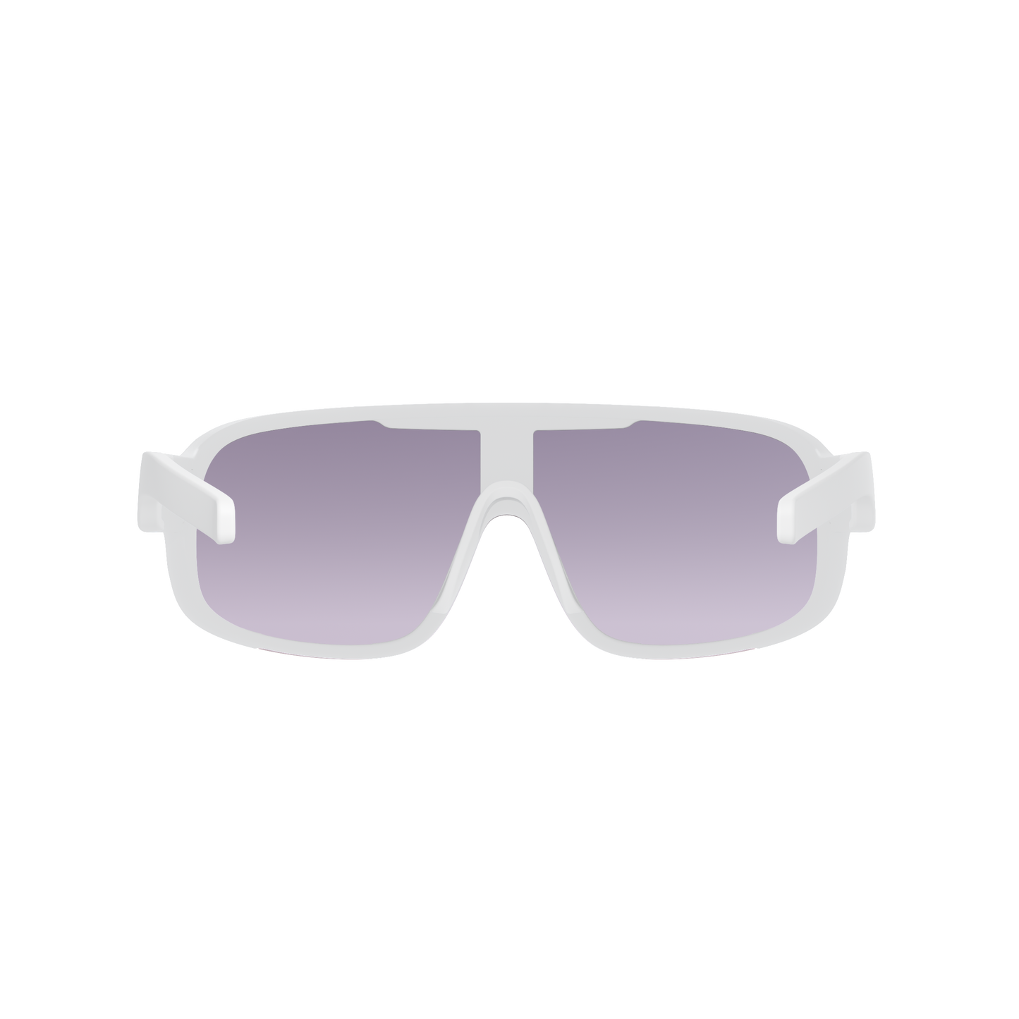 Lunettes POC ASPIRE Blanc Verre Clarity Road Sunny Silver