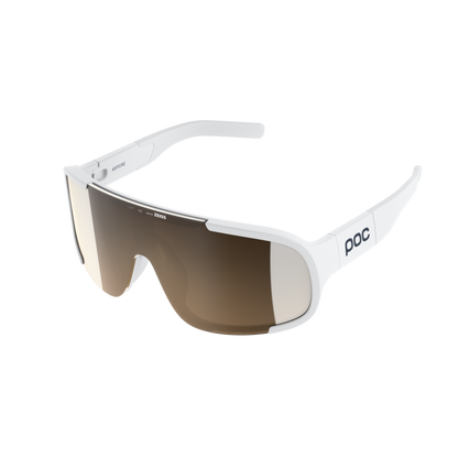 Lunettes POC ASPIRE WF Blanc Verre Clarity Trail Partly Sunny Silver