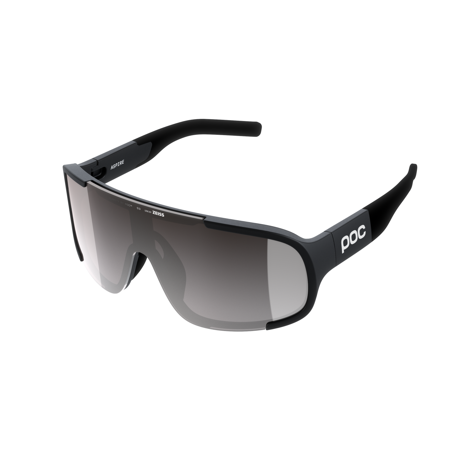 Lunettes POC ASPIRE Noir Verre Clarity Road Sunny Silver