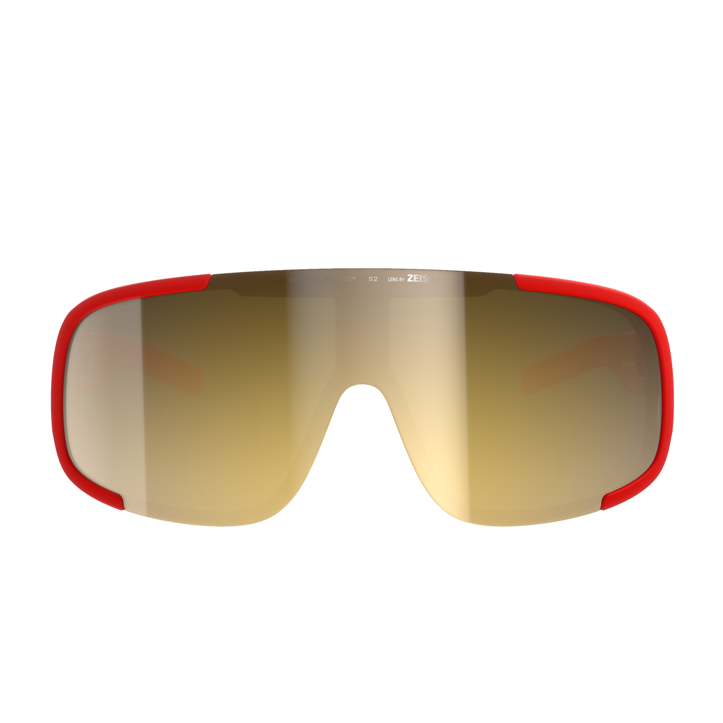 Lunettes POC ASPIRE Rouge Verre Clarity Road Partly Sunny Gold