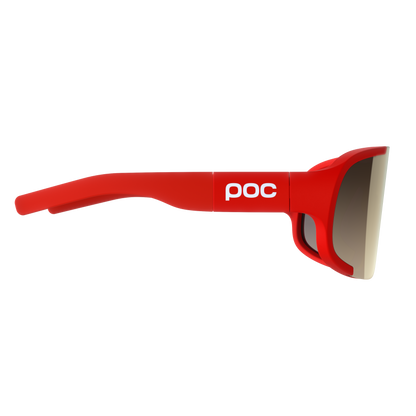 Lunettes POC ASPIRE Rouge Verre Clarity Road Partly Sunny Gold