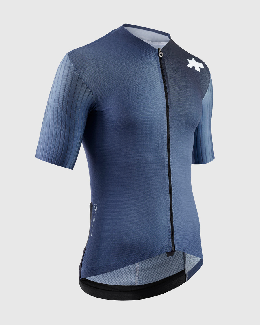 Maillot ASSOS EQUIPE RS S11 Manches Courtes Bleu