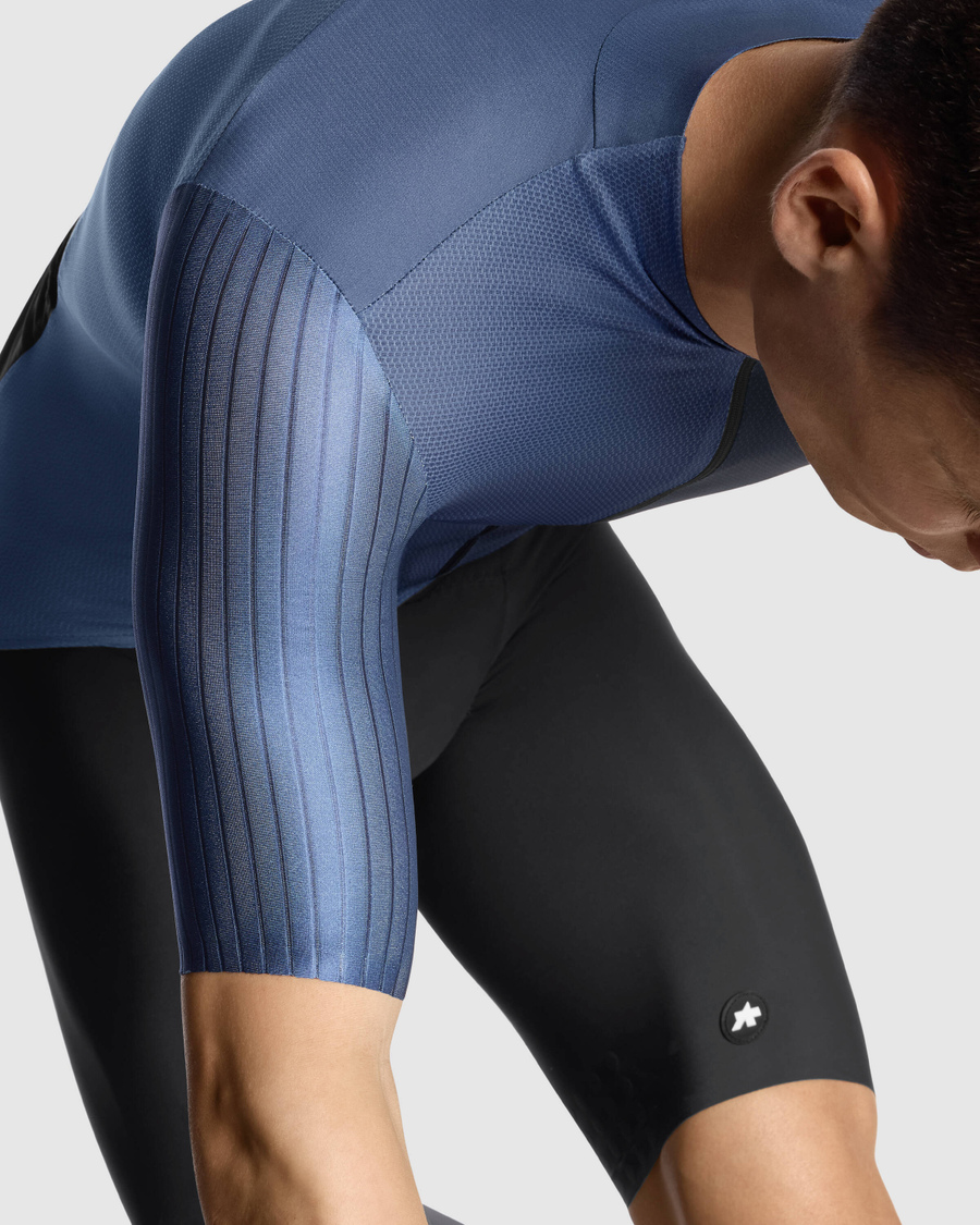 Maillot ASSOS EQUIPE RS S11 Manches Courtes Bleu
