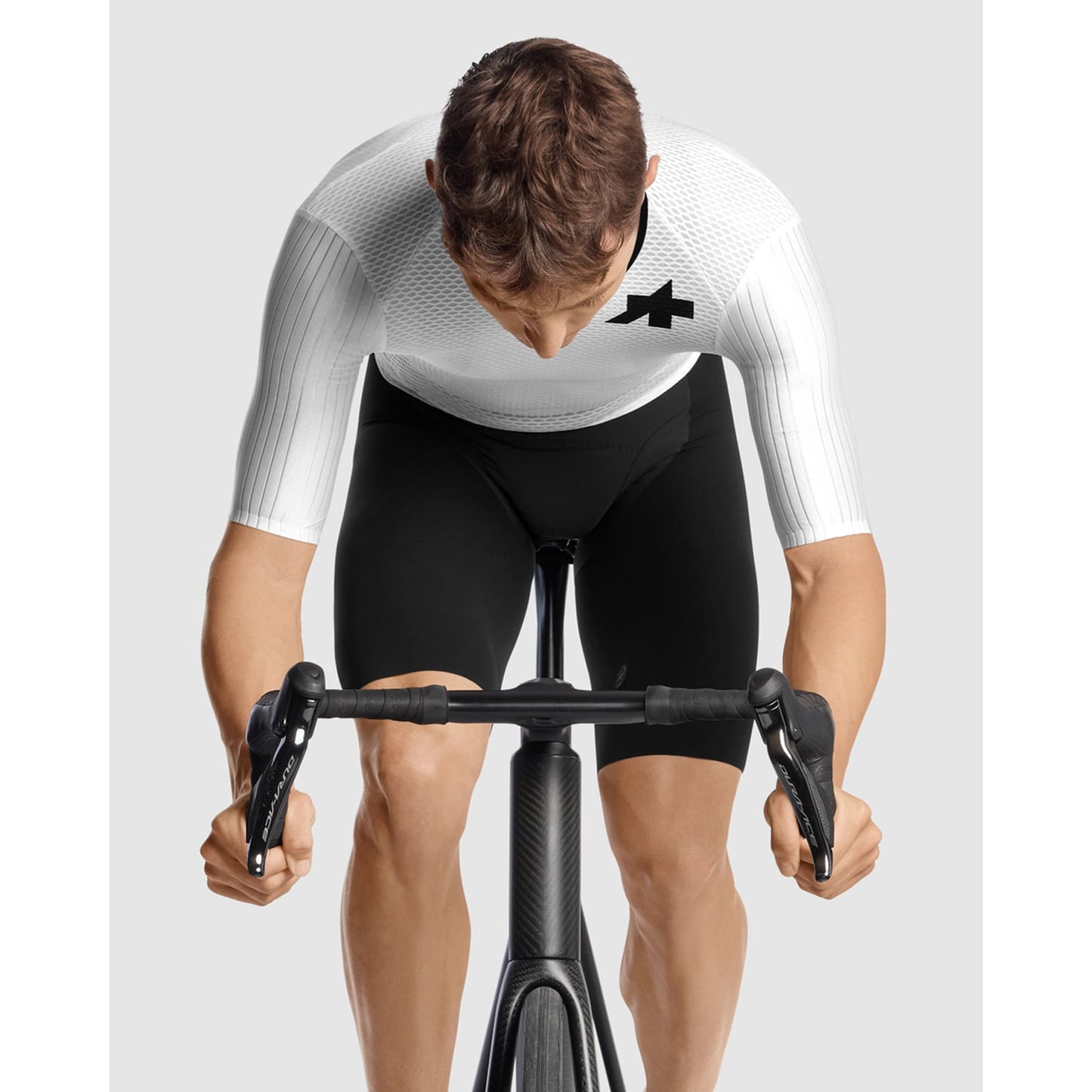 Maillot ASSOS EQUIPE RSR S11 Manches Courtes Blanc
