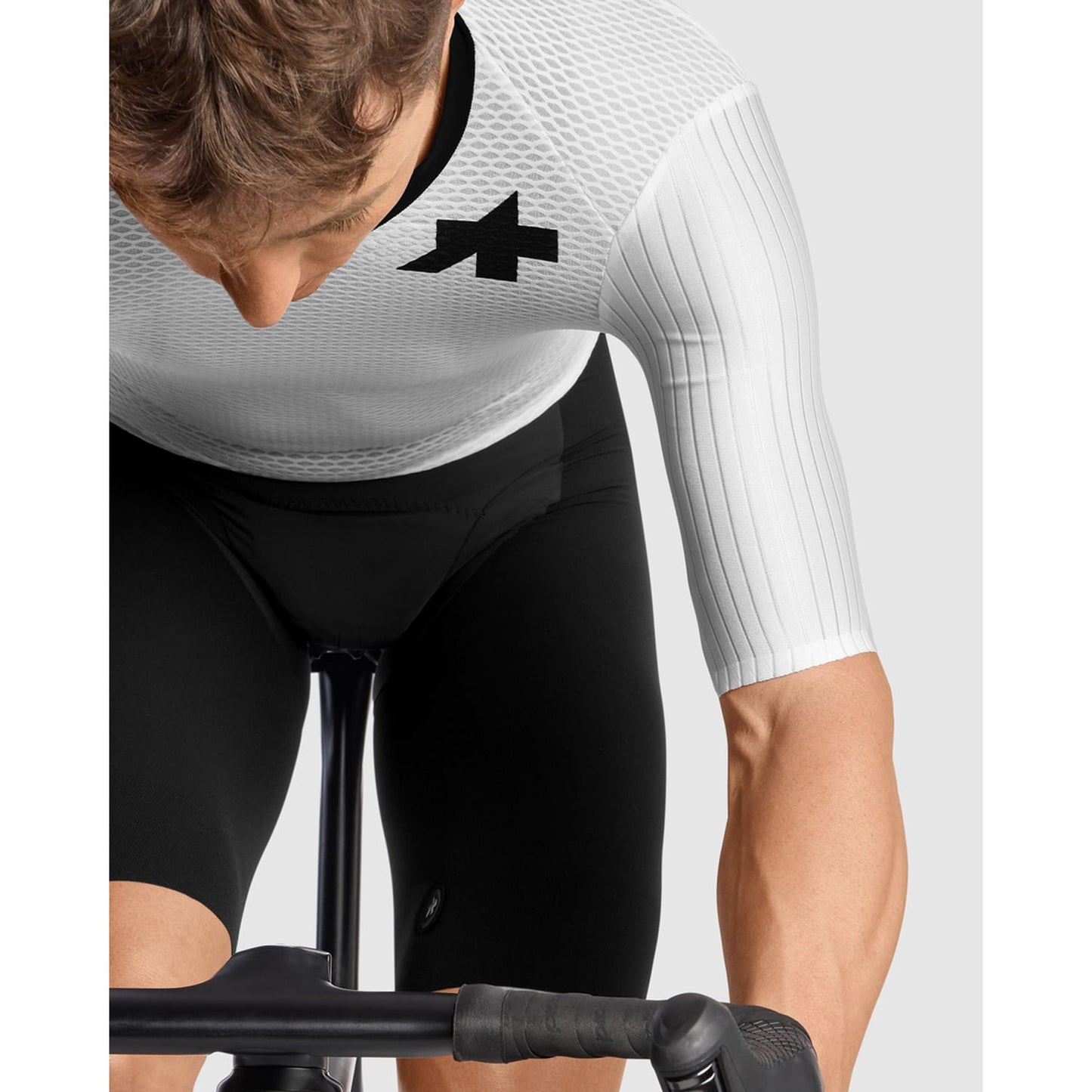 Maillot ASSOS EQUIPE RSR S11 Manches Courtes Blanc