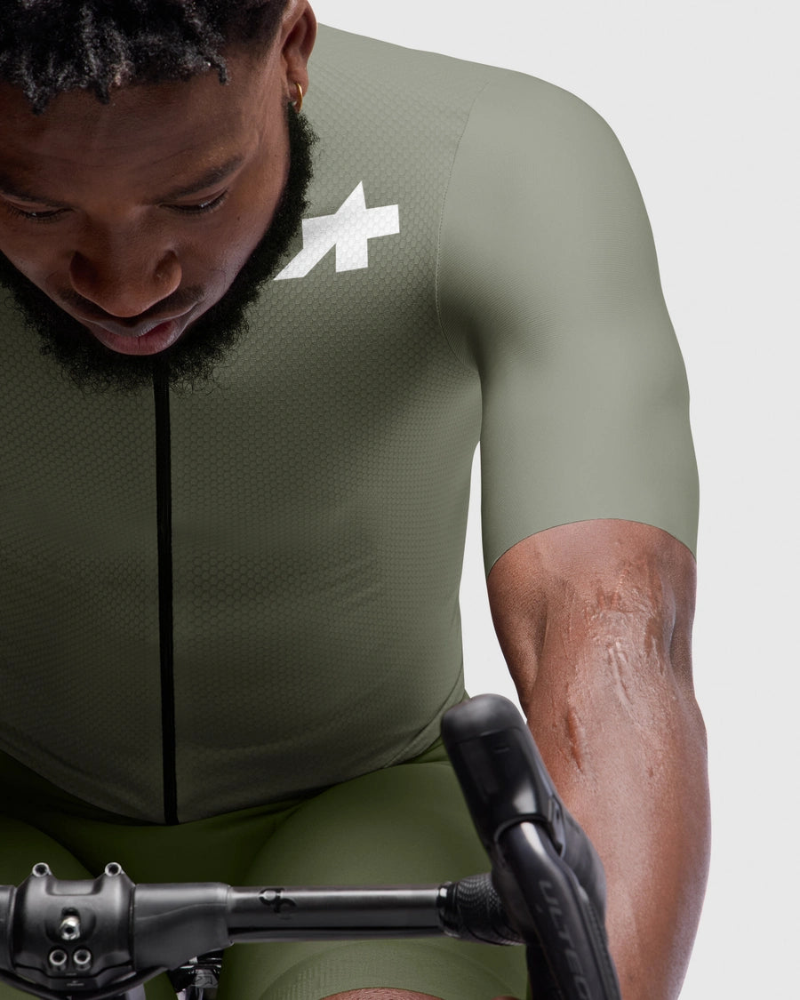 Maillot ASSOS MILLE GT S11 EVO Manches Courtes Edge Green