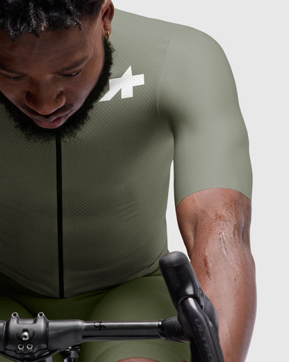 Maillot ASSOS MILLE GT S11 EVO Manches Courtes Edge Green