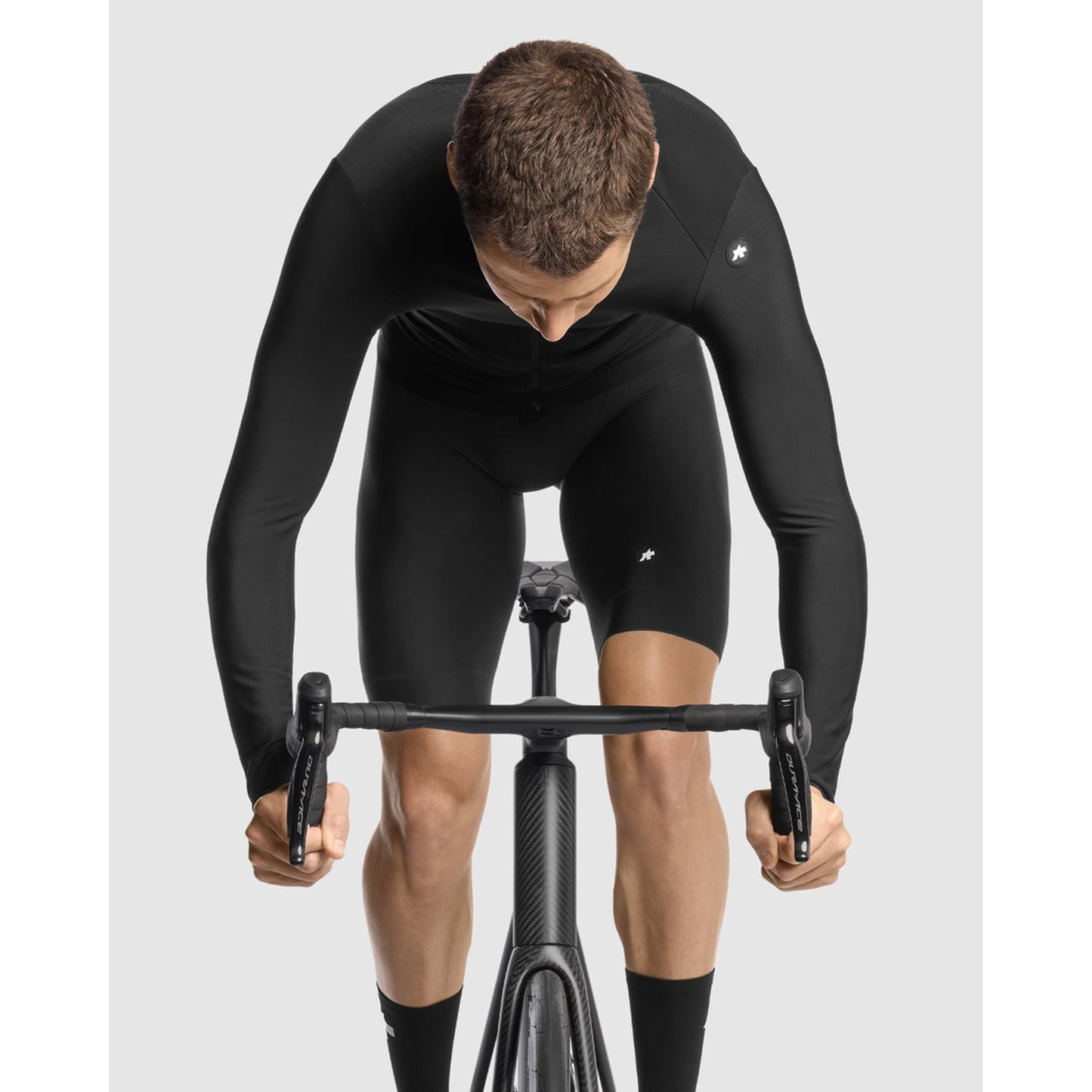 Maillot ASSOS EQUIPE R SPRING FALL S11 Manches Longues Noir