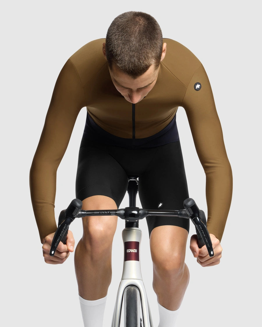 Maillot ASSOS EQUIPE R SPRING FALL S11 Manches Longues Jupiter Gold