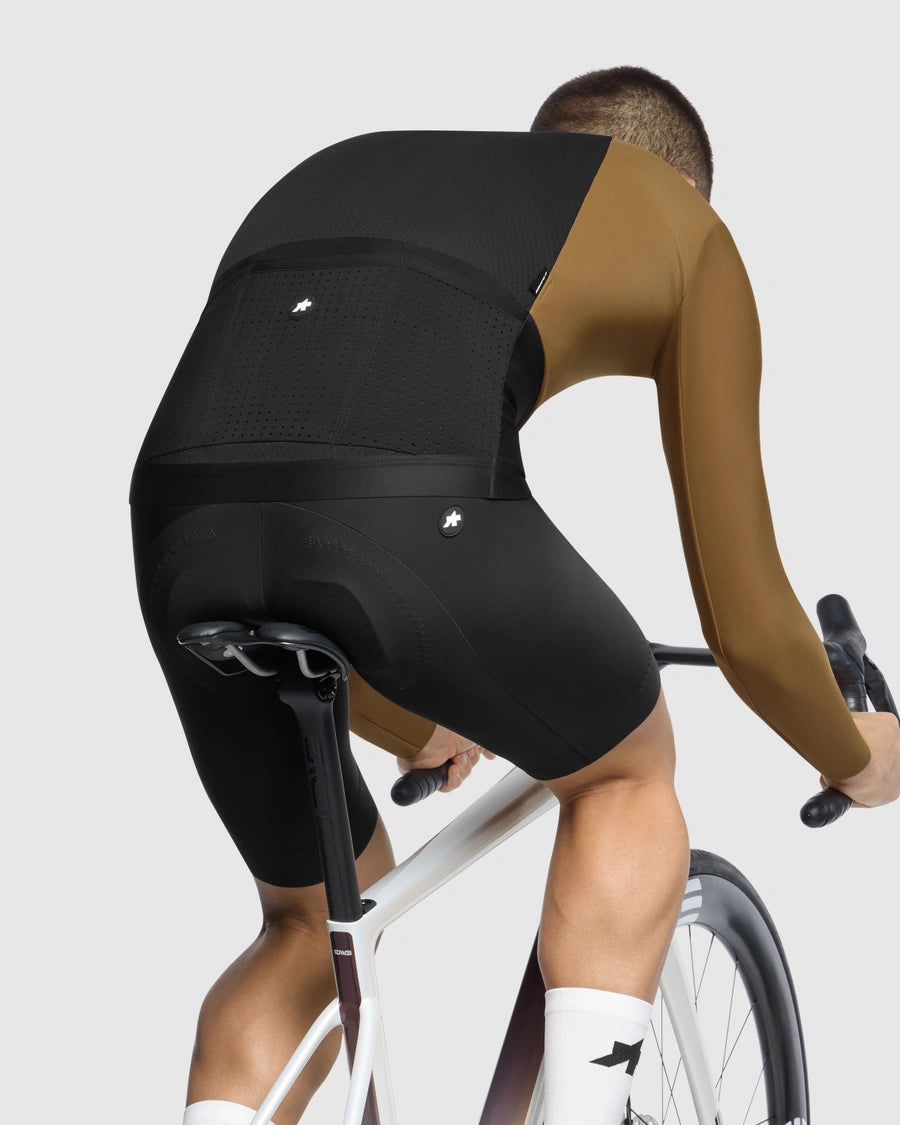 Maillot ASSOS EQUIPE R SPRING FALL S11 Manches Longues Jupiter Gold