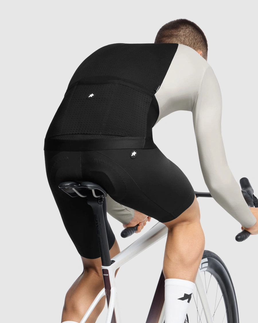 Maillot ASSOS EQUIPE R SPRING FALL S11 Manches Longues Blanc