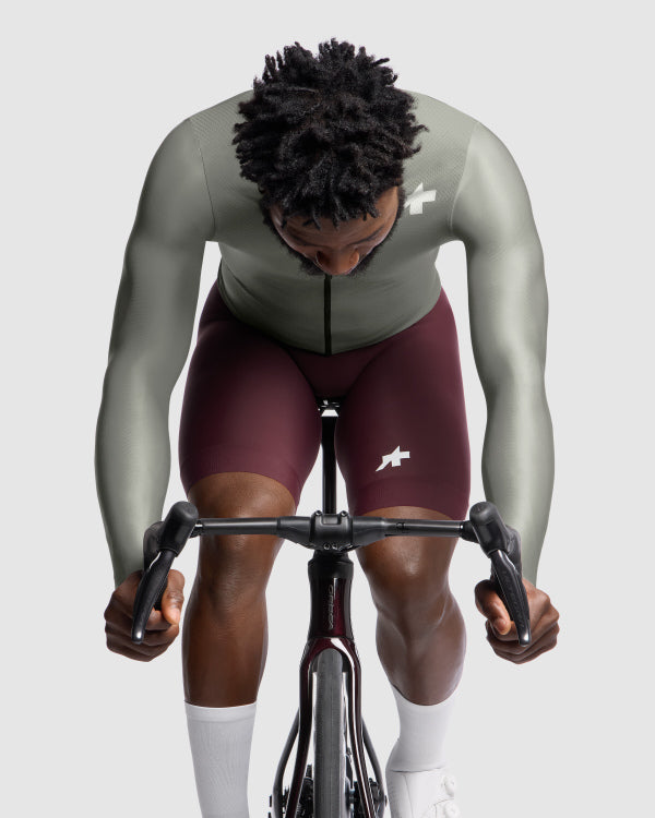 Maillot ASSOS MILLE GT S11 EVO Manches Longues Vert