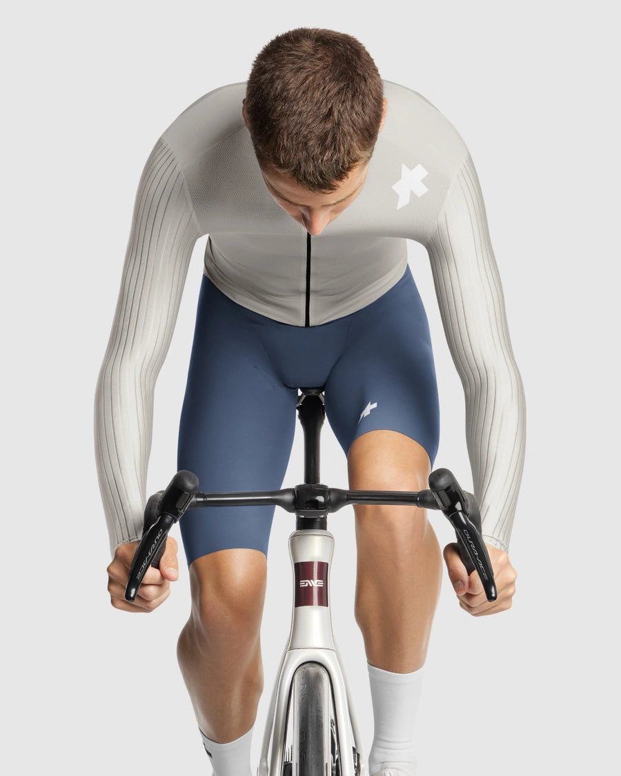 Maillot ASSOS EQUIPE RS S11 Manches Longues Almond Milk
