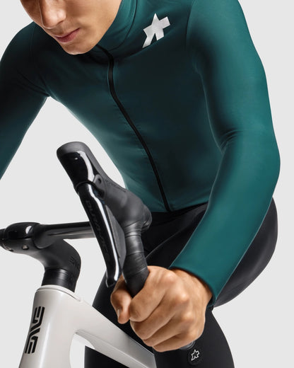 Maillot ASSOS MILLE GT SPRING FALL S11 Manches Longues Vert