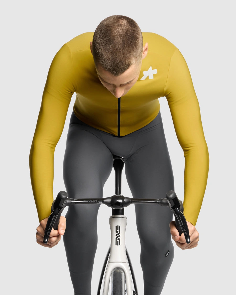 Maillot ASSOS MILLE GT SPRING FALL S11 Manches Longues Jaune