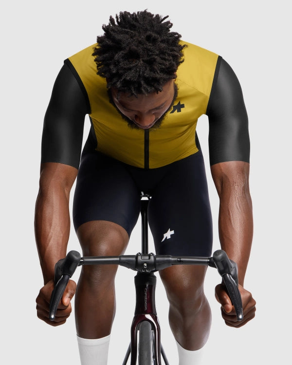 Veste Sans Manches ASSOS MILLE GT WIND S11 Golden Yellow
