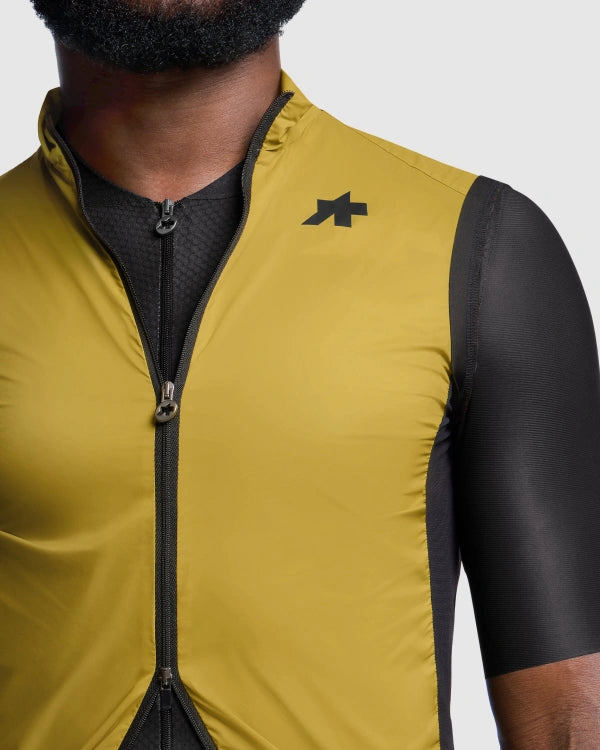 Veste Sans Manches ASSOS MILLE GT WIND S11 Golden Yellow