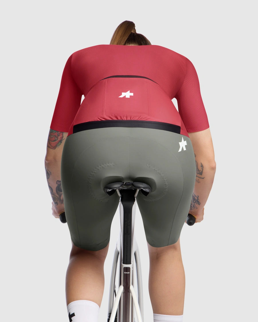 Maillot ASSOS DYORA R S11 Manches Courtes Femme Berry