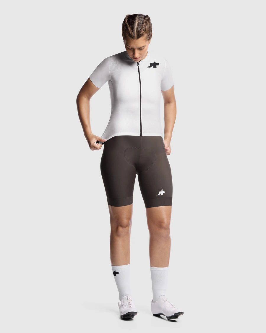Maillot ASSOS UMA GT S11 EVO Manches Courtes Femme White