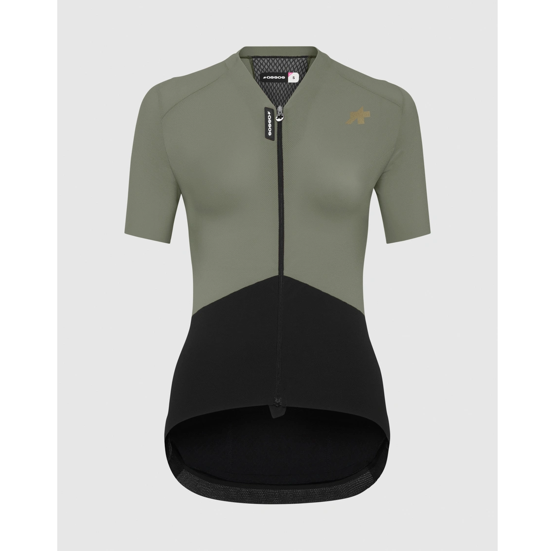 Maillot ASSOS UMA GTV S11 Manches Courtes Femme Vert