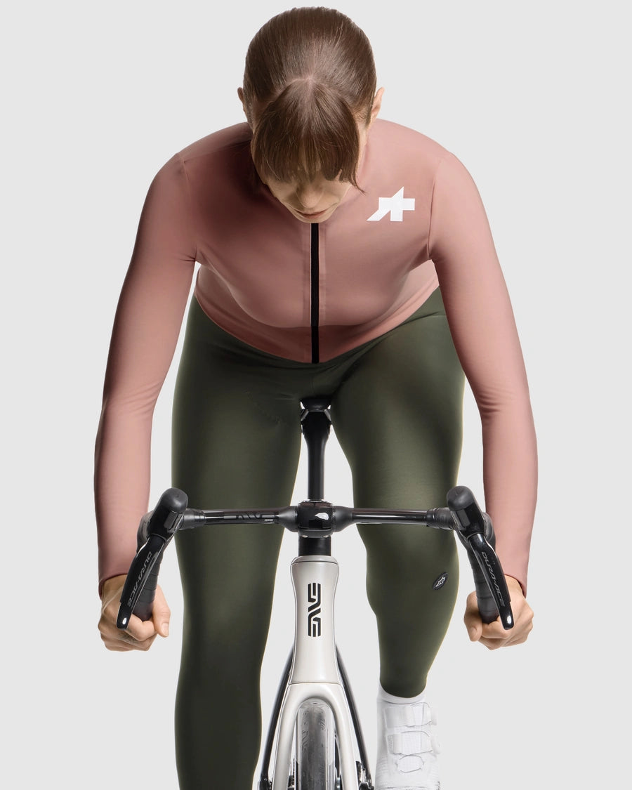 Maillot ASSOS MILLE GT SPRING FALL S11 Manches Longues Femme Rose