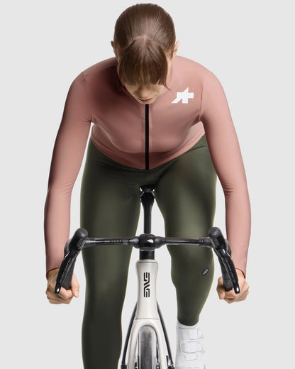 Maillot ASSOS MILLE GT SPRING FALL S11 Manches Longues Femme Rose
