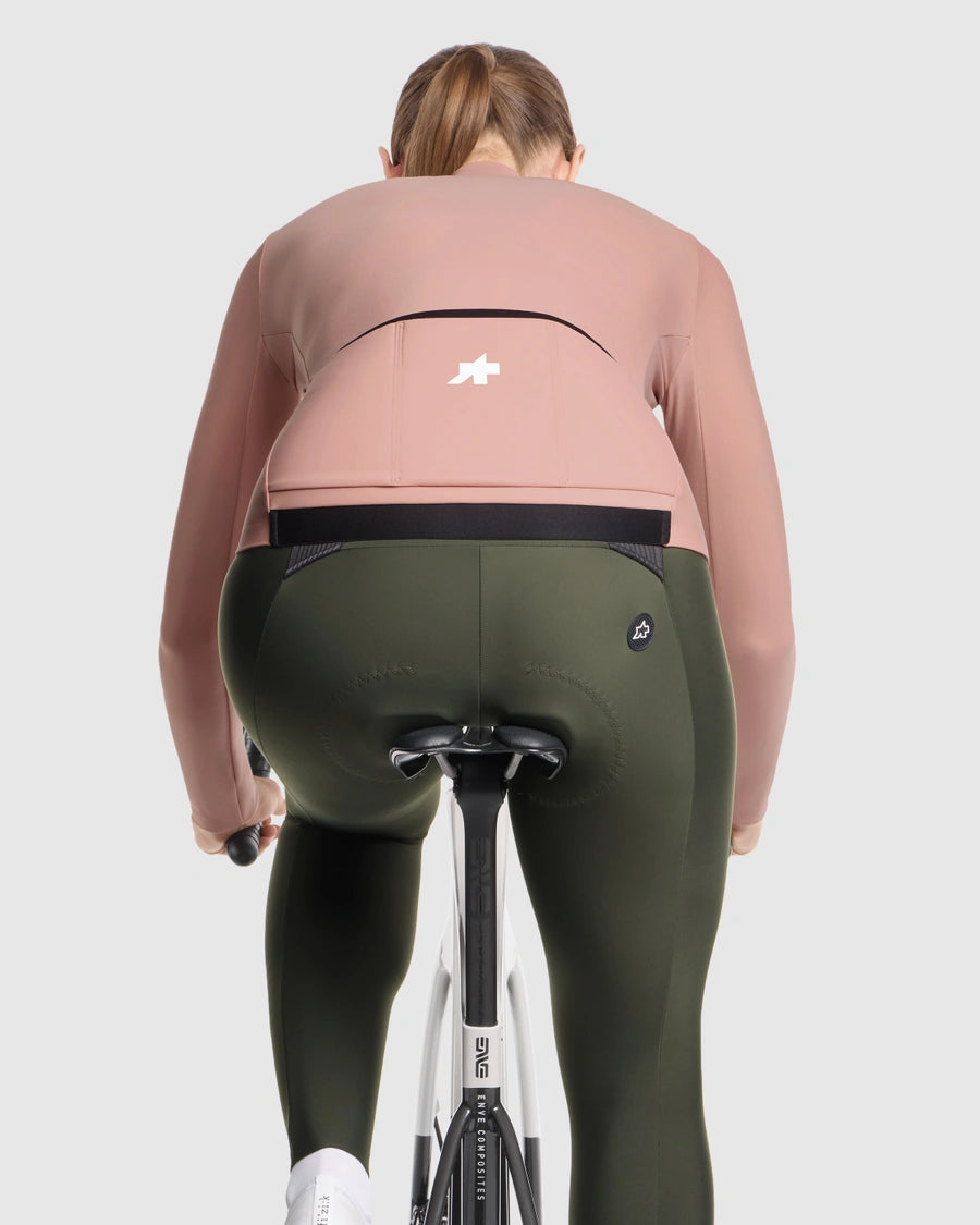 Maillot ASSOS MILLE GT SPRING FALL S11 Manches Longues Femme Rose