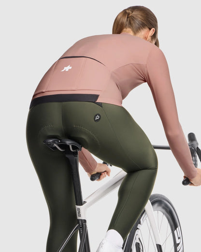 Maillot ASSOS MILLE GT SPRING FALL S11 Manches Longues Femme Rose