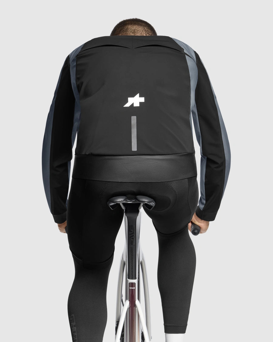 Veste ASSOS MILLE GTS STURMPRINZ RAIN S11 Bleu/Argent