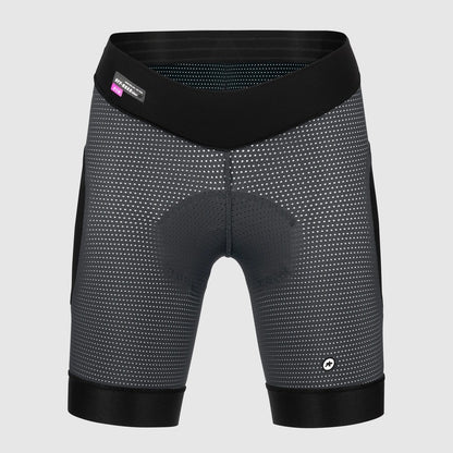 Sous-Short ASSOS TRAIL TACTICA HP T3 Femme Gris