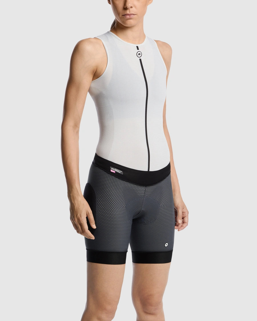 Sous-Short ASSOS TRAIL TACTICA HP T3 Femme Gris