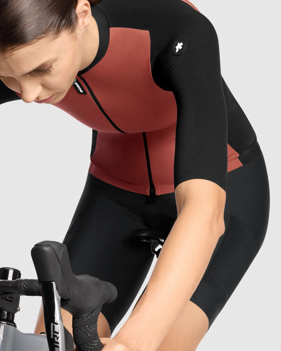 Maillot ASSOS TACTICA T5 Manches Courtes Femme Burned Brown