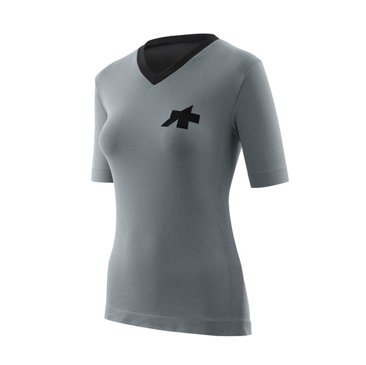 Maillot ASSOS TACTICA TECH T5 Manches Courtes Femme Gris