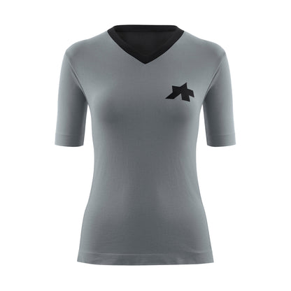 Maillot ASSOS TACTICA TECH T5 Manches Courtes Femme Gris