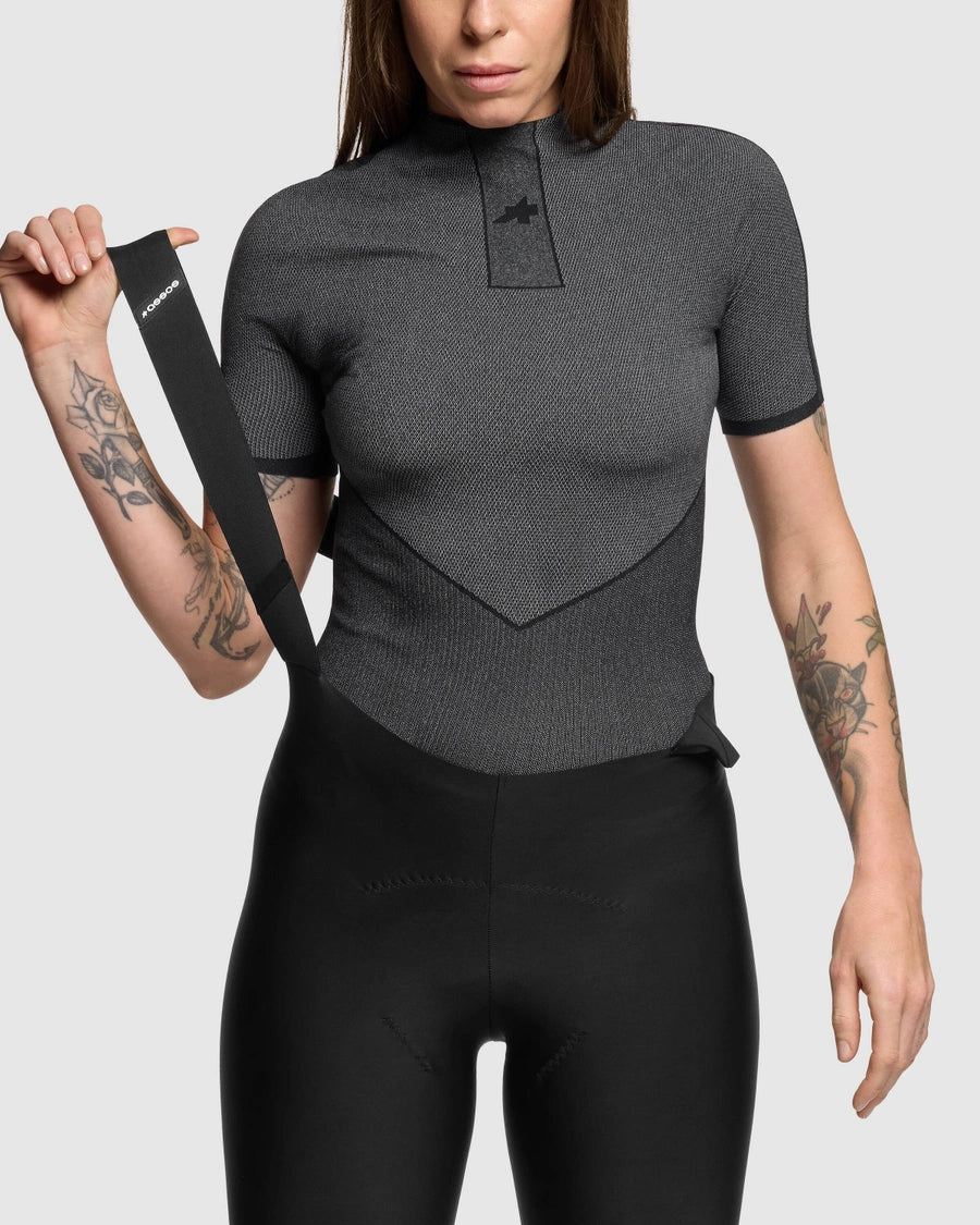 Sous-Vêtement ASSOS EQUIPE SPRING FALL P1 Manches Courtes Noir