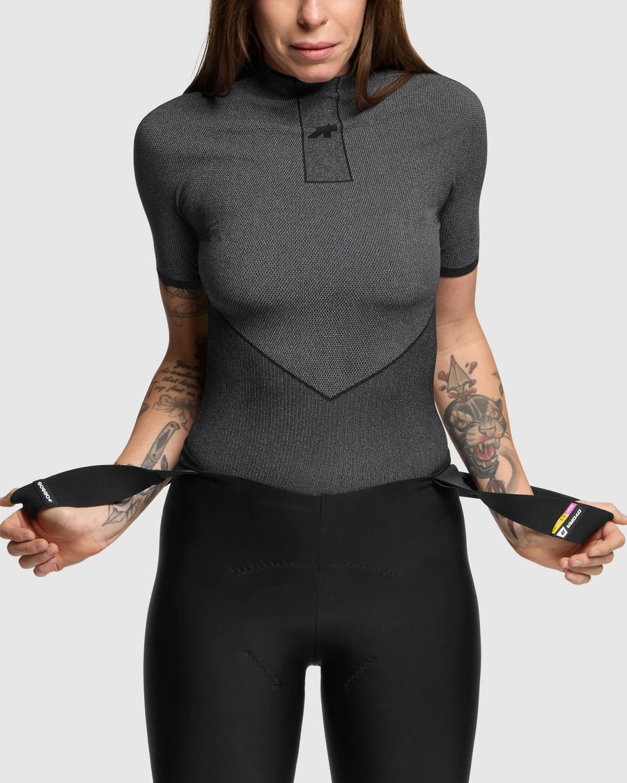 Sous-Vêtement ASSOS EQUIPE SPRING FALL P1 Manches Courtes Noir
