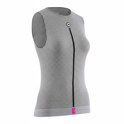 Sous-Vêtement ASSOS NS SKIN LAYER P1 Sans Manches Femme Gris