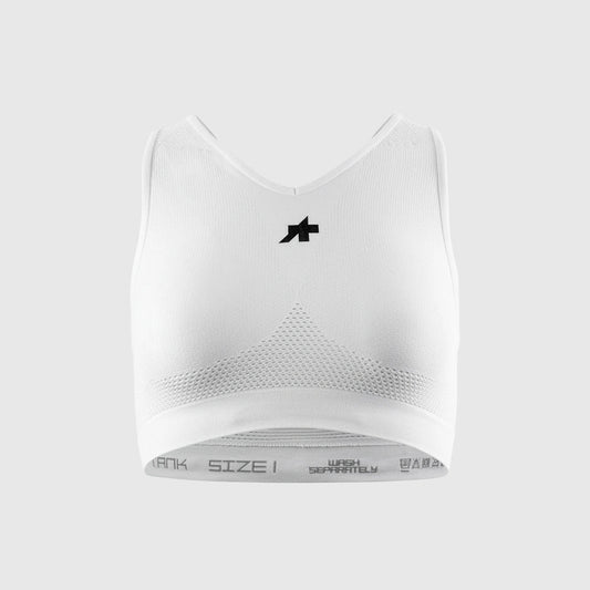Brassière ASSOS CROPPED P1 Blanc