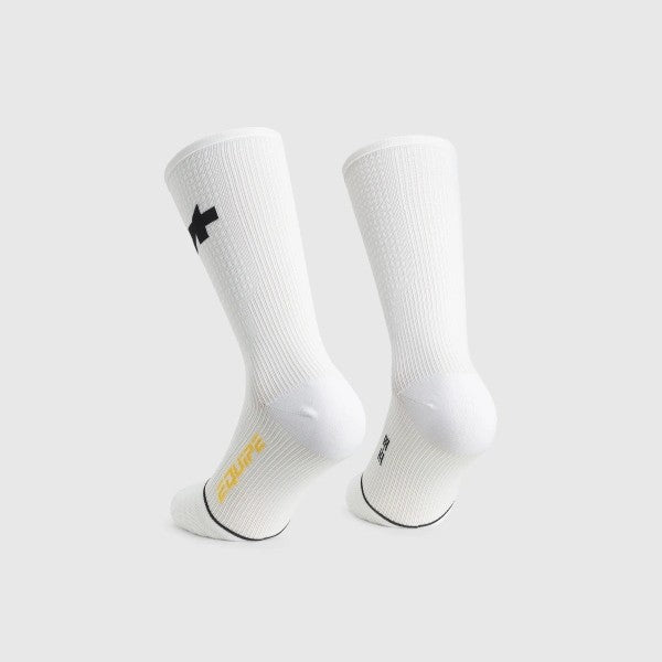 Chaussettes ASSOS EQUIPE SPRING FALL P1 Blanc