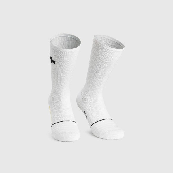 Chaussettes ASSOS EQUIPE SPRING FALL P1 Blanc