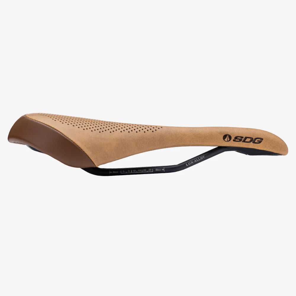 Selle SDG ALLURE V2 Femme Rails Lux-Alloy Marron