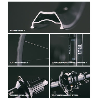 Roue Arrière AMBIT REALM 27.5" 12x148mm Boost POE 612