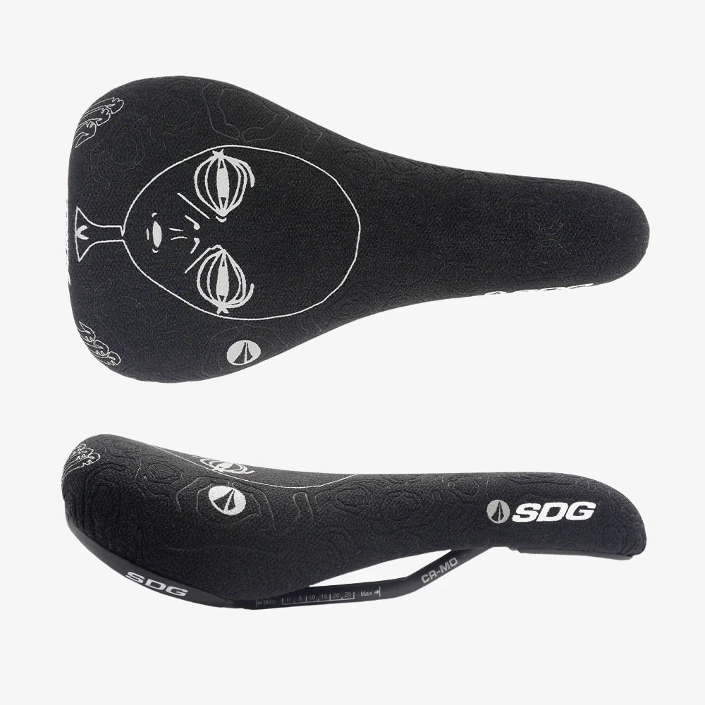 Selle SDG APOLLO STRATOS Tomas Lemoine Signature Rails Cr-Mo Noir