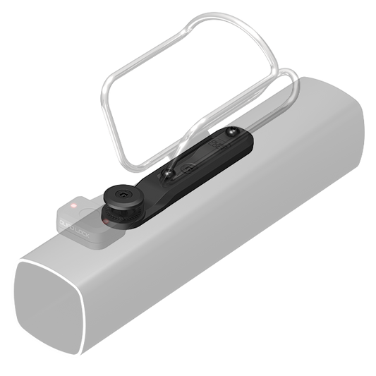 Support de Fixation Alarme et Tracker QUADLOCK BOTTLE CAGE sur Porte-Bidon