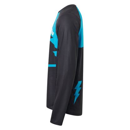 Maillot USWE BERG MTB Manches Longues Noir/Bleu