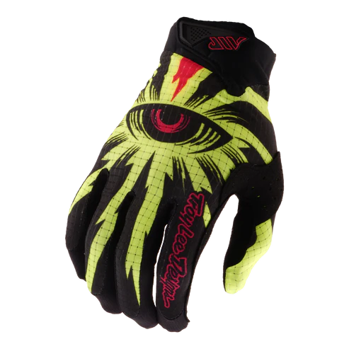 Gants TROY LEE DESIGNS AIR CYCLOPS Noir/Jaune