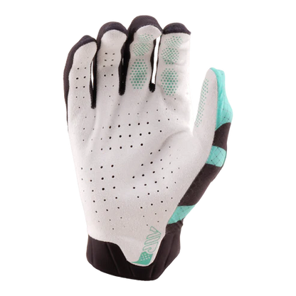 Gants TROY LEE DESIGNS AIR CYCLOPS Carbon/Real Teal