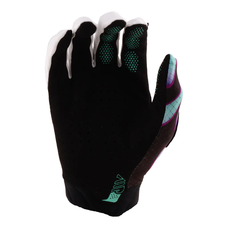 Gants TROY LEE DESIGNS AIR OVERSPRAY Junior Noir/Real Teal