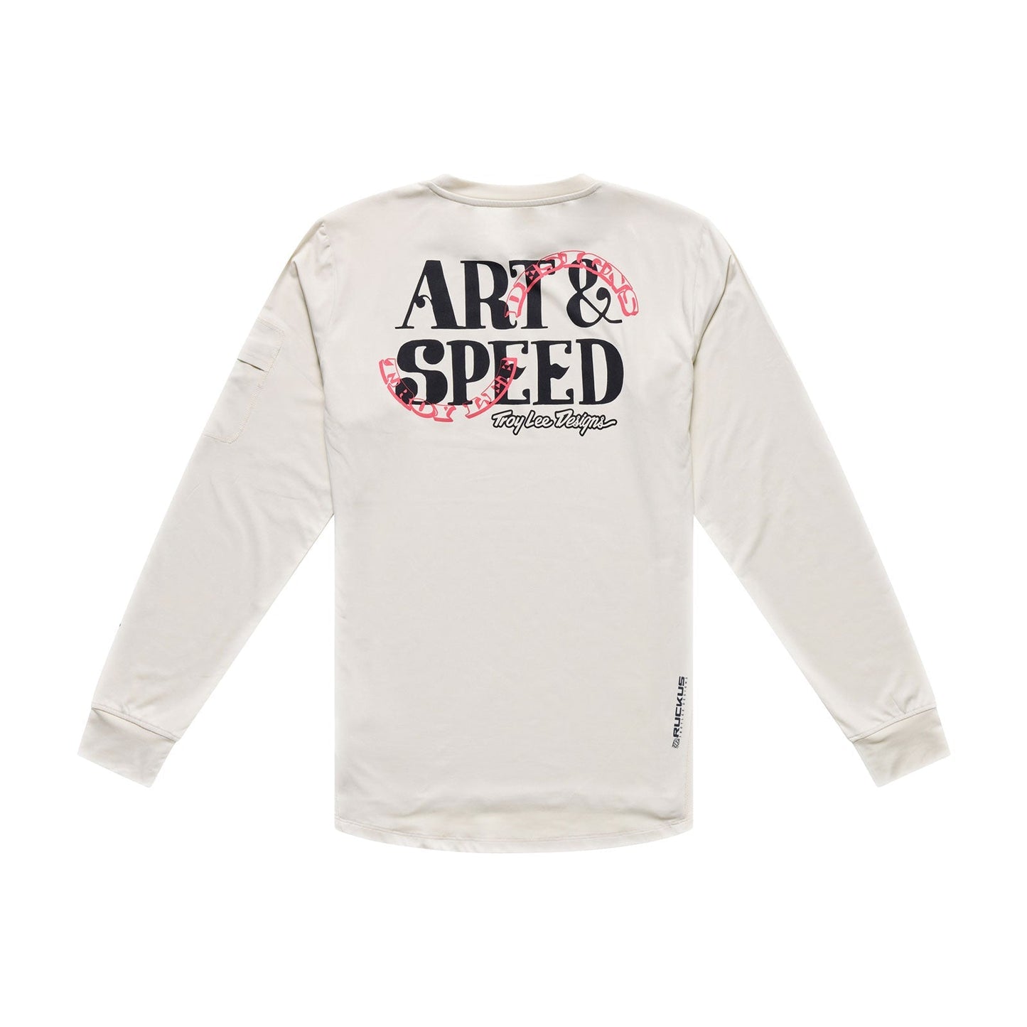 Maillot TROY LEE DESIGNS RUCKUS RIDE ART ET SPEED Manches Longues Pumice